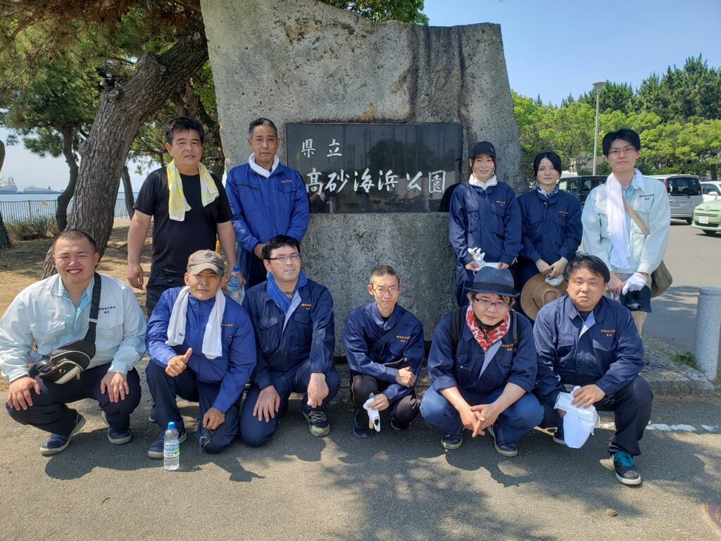 【リフレッシュ瀬戸内　川と海のクリーンアップ大作戦】に参加致しました。