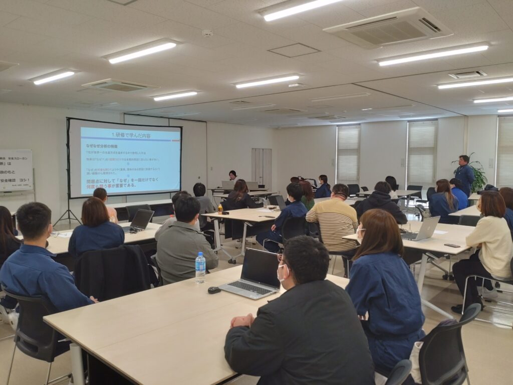 【滝野・社営業所　5s発表会】
