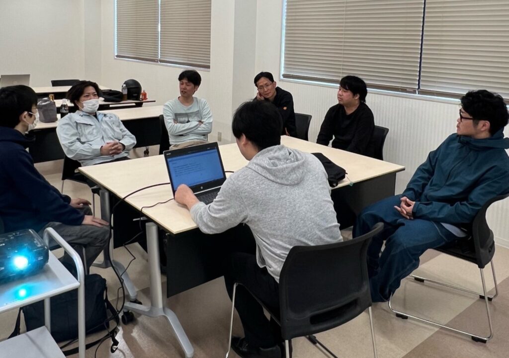 【明石営業所　装製職場集合研修】