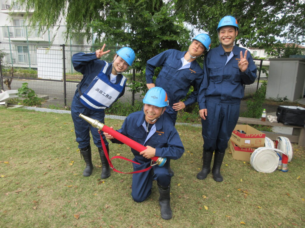 【消火栓操法競技会】